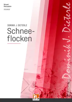 Schneeflocken Choral single edition SA