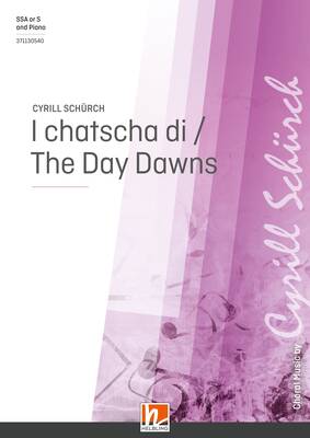 I chatscha di Choral single edition SSA