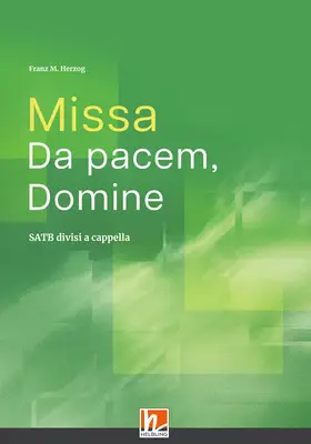 Missa Da pacem, Domine Choral Score SATB divisi