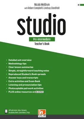 STUDIO Pre-intermediate Teacher’s Book