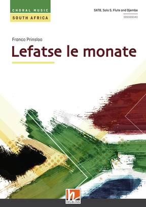 Lefatse le monate Choral single edition SATB