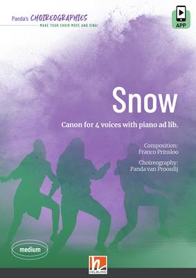 Snow Choral single edition 4-part
