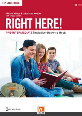 RIGHT HERE! Pre-intermediate Inclusive Student's Book