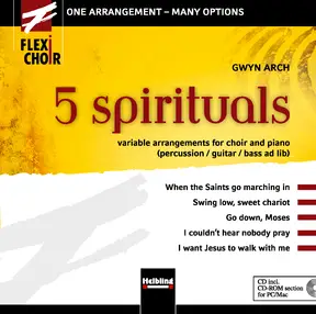 5 spirituals Full recordings and backing tracks