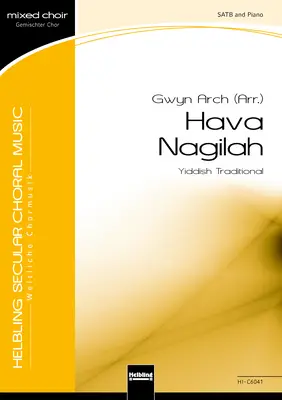 Hava Nagilah Choral single edition SATB