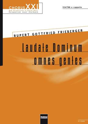 Laudate Dominum omnes gentes Choral single edition SSATBB
