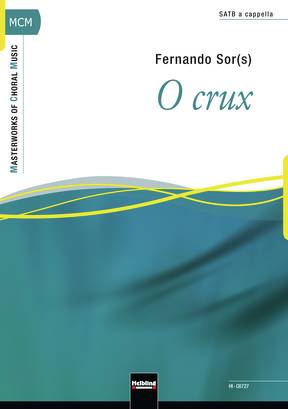 O crux Choral single edition SATB