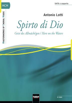Spirto di Dio Choral single edition