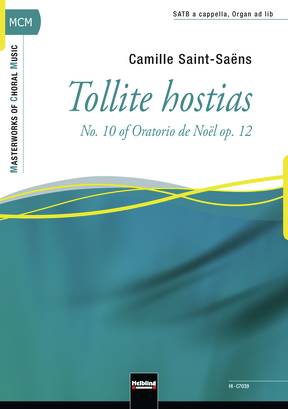 Tollite hostias Choral single edition SATB