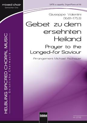 Prayer to the Longed-for Saviour Choral single edition SATB