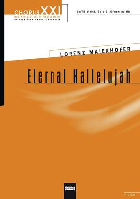 Eternal Hallelujah Choral single edition SATB divisi