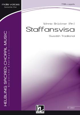 Staffansvisa Choral single edition TTBB