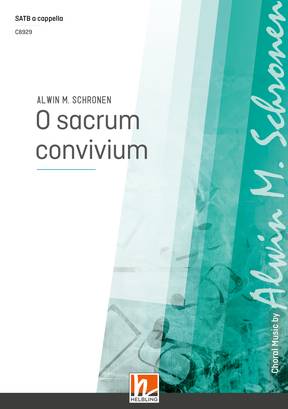 O sacrum convivium Choral single edition SATB