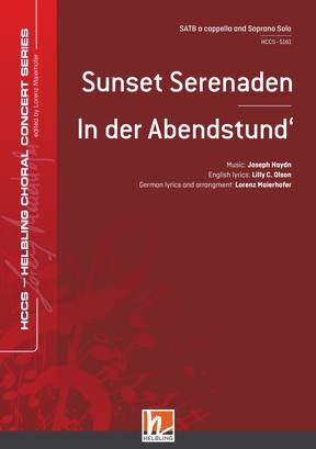 Sunset Serenade Choral single edition SATB
