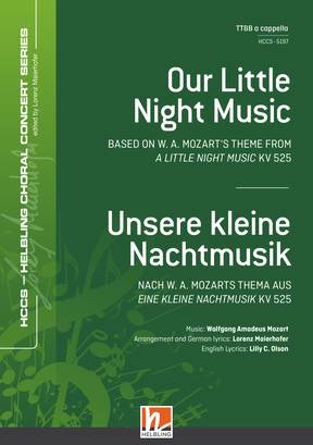 Our Little Night Music Choral single edition TTBB