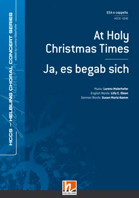 At Holy Christmas Time Choral single edition SAA