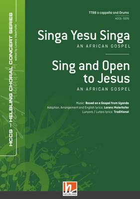 Singa Yesu Singa Choral single edition TTBB divisi