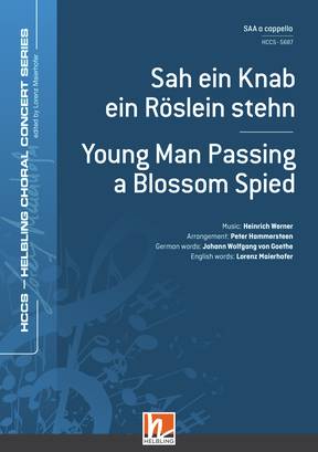 Young Man Passing a Blossom Spied Choral single edition SAA