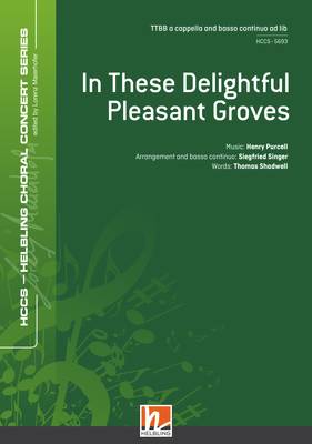 In These Delightful Pleasant Groves Choral single edition TTBB