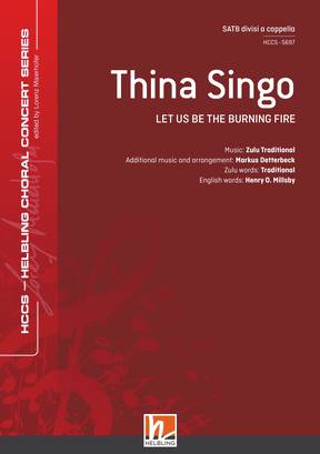 Thina Singo Choral single edition SATB divisi