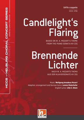 Candlelight's Flaring Choral single edition SATB