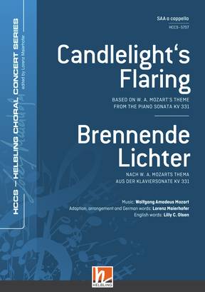 Candlelight's Flaring Choral single edition SAA
