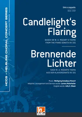 Candlelight's Flaring Choral single edition SAA