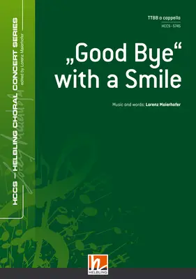 Good Bye with a Smile Choral single edition TTBB