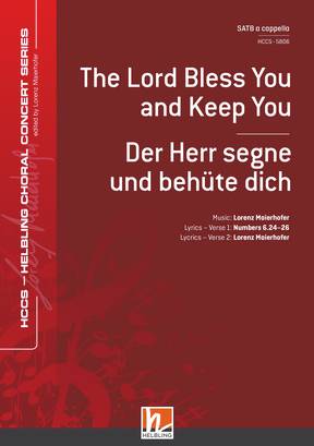 The Lord Bless You and Keep You Choral single edition SATB