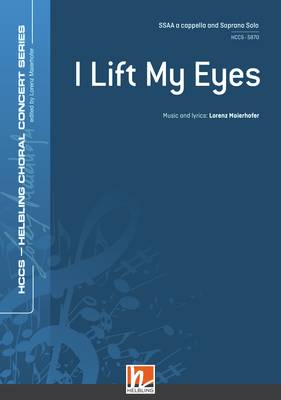 I Lift My Eyes Choral single edition SSAA