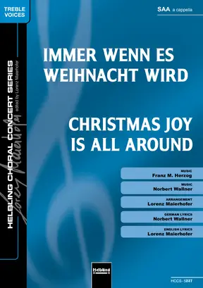 Christmas Joy Is All Around Choral single edition SAA