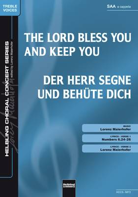 The Lord Bless You and Keep You Choral single edition SAA
