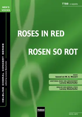 Roses in Red Choral single edition TTBB