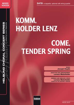 Come, Tender Spring Choral single edition SATB