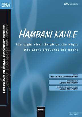 Hambani kahle Choral single edition SAA