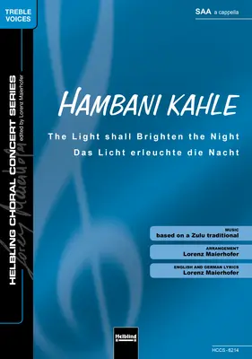 Hambani kahle Choral single edition SAA