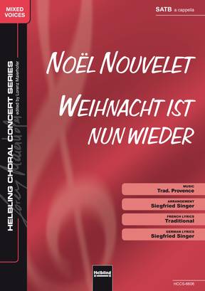 Noël nouvelet Choral single edition SATB
