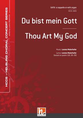 Thou Art My God Choral single edition SATB