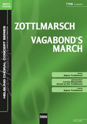 Vagabond's March Choral single edition TTBB