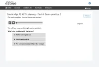 OPTIONS Italy | e-zone | exam practice