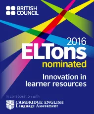 ELTons Award 2016 Learner Resources (nominated)