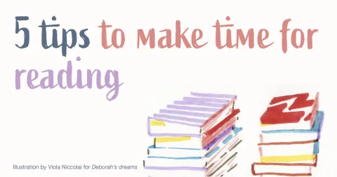 5 tips to make time for reading