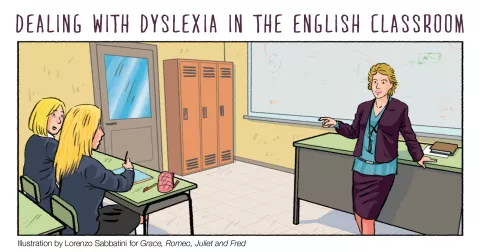 Dealing with dyslexia in the English classroom