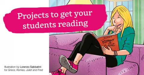 Projects to get your students reading