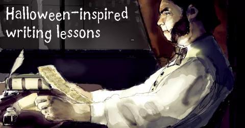 Halloween-inspired writing lessons