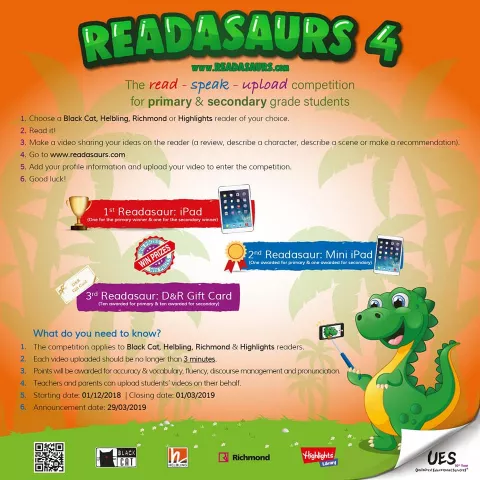 Inspiring projects: Read, speak and upload!