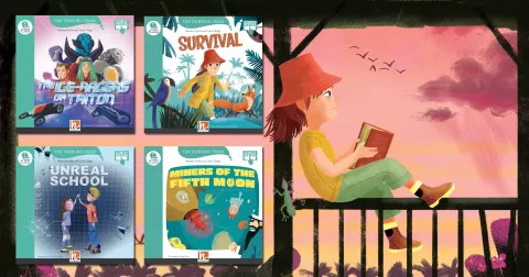 Four new titles in The Thinking Train series