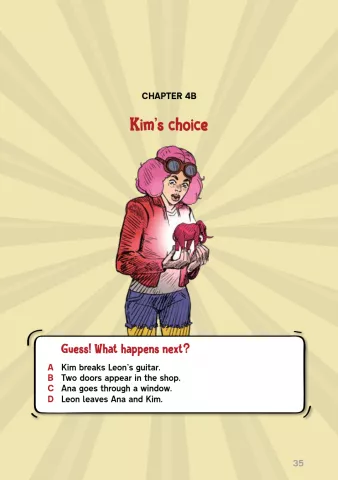 Over to you! Maze adventure readers for the English classroom