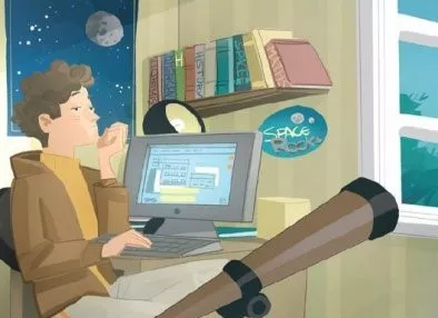 Beyond the Moon: Two readers to travel in space