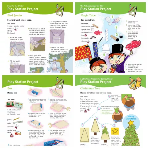 Young learner projects for cold days and holidays
